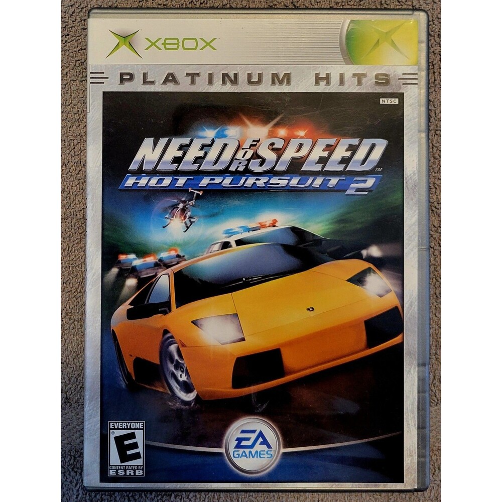 Need for Speed: Hot Pursuit 2 (Microsoft OG Xbox, 2002) NO GAME/ MANUAL & CASE
